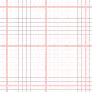 フリー方眼紙04(B5-1ミリ(1センチ太線)-ピンク)無料画像データ