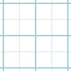 フリー方眼紙09(A4-5mm(10mm太線)-青色)無料印刷用紙