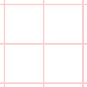 フリー方眼紙16(A4-1センチ線-ピンク)無料画像データ