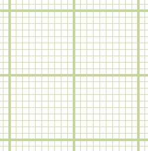 フリー方眼紙03(B5-1mm(1cm太線)-緑色)無料印刷用紙